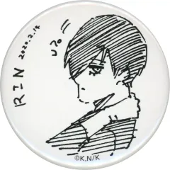 【中古】バッジ・ピンズ 糸師凛(2020.2.14) 「ブルーロック×PRINCESS CAFE あたり付き缶バッジくじ第2弾」