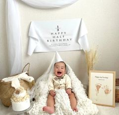 韓国子供服 蝶ネクタイ　シャツ　ロンパース　長袖　男の子　ベビー　結婚式