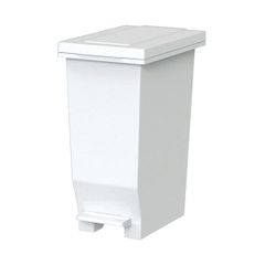 아스벨 에반 밀폐 페달 페일 20L 화이트 A6300WH 1대