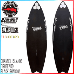 CHANNEL ISLANDS AL MERRICK FISHBEARD BLACK SHADOW/サンダーボルト チャンネルアイランド アルメリック フィッシュベアード ブラックシャドウ トンビ製 サーフボード サーフィン 営業所止め