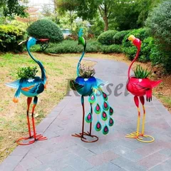 古銅製 鶴 置物 庭園オブジェ 縁起物 アンティーク 古銅製 鶴 置物 庭園オブジェ 縁起物 アンティーク