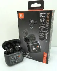 s23g-566x【中古】JBL TOUR PRO 2 完全ﾜｲﾔﾚｽ　ｲﾔﾎﾝ　ﾊｲﾌﾞﾘｯﾄﾞ　ﾉｲｽﾞｷｬﾝｾﾘﾝｸﾞ　ﾌﾞﾗｯｸ