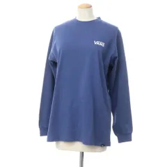 【中古】【未使用】バンズ VANS 長袖Tシャツ ブルー【サイズS】【レディース】のサムネイル