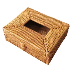 アタ ポケットティッシュケース バリ島 ポケットティシュケース ポケットテイシュ収納ボックス 籐 藤 ナチュラルティスト アジアン雑貨 バリ雑貨 120611
