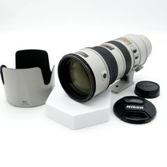 【良品】Nikon AF-S VR Zoom Nikkor ED 70-200mm F2.8G (IF) ライトグレー レンズキャップ/レンズフード付き