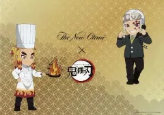 【中古】マグカップ・湯のみ 煉獄杏寿郎＆宇髄天元 ペーパーランチョンマット 「鬼滅の刃×ホテルニューオータニ」 タワーレストラン3月来店特典