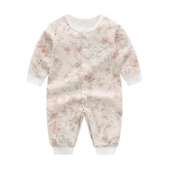 ☆ タイプB×ピンク ☆ 73cm ☆ ロンパース ベビー ロンパース 長袖 ボディスーツ カバーオール ボディオール ベビー服 かぶり 柄 赤ちゃん 服 男の子 女の子 秋冬 春秋 おしゃれ かわいい オシャレ 可愛い 春 秋 冬 子供服 子ども服 こども服