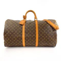 ルイヴィトン ボストンバッグ キーポル バンドリエール 60  M41412 ブラウン