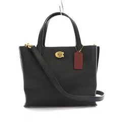 COACH - コーチ ウィロウ トートバッグ 肩掛け A4 大容量 レザー