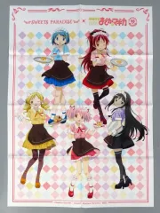 【中古】ポスター B2布ポスター 集合 「SWEETS PARADISE×魔法少女まどか☆マギカ 10th ANNIVERSARY」