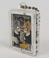 【中古】雑貨 宮治＆宮侑 コミックチャーム29巻 「ハイキュー!! フェア本戦」 JUMP SHOP限定