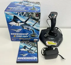 B-626　PlayStation2　プレステ2　サイドワインダーF　＋フライトフォーズ　ソフト、付属品付き