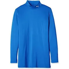 プーマ(PUMA) サッカー コンプレッション ジュニア モックネック 長袖シャツ 656332 エレクトリックブルーレモネード(02) 140cm