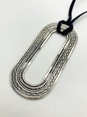 【ITGS4MOKRFT0】HERMES エルメス ヴィンテージ Ag925 トゥアレグ ネックレス 33.5g 82cm