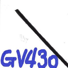 シフト 協栄製作所 SHIFT グラファイトワイパーラバー graphite wiper rubber GV430 6mm幅 430mm用 1本 GV-430