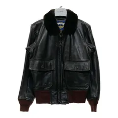 【USA製】COOPER スウェードレザージャケット 44 4608 中古・古着通販】cooper (クーパー) G-1フライトレザー