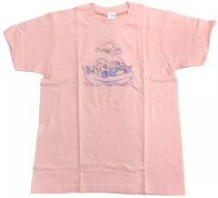 [중고] 의류 커비 & 와도루디 Summer T 셔츠 바나나 보트로 한 편한 라이트 핑크 S 사이즈 [별의 커비 커비 카페 Summer 2021]