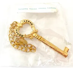 未使用品Samantha Thavasa サマンサタバサ チャーム 鍵 モチーフ バックチャーム ゴールド カラー