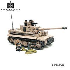ESシリーズ ドイツ ティーガーⅠ後期型 ブロック戦車 1361PCS