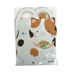 アニマルBOX 親ミケねこ 【10枚入】 16-363X　ハンドル付 手提箱 120×80×180H プレゼント ヤマニパッケージ