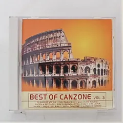 輸入盤★オムニバス/Various Artists■ 情熱のカンツォーネ 3/BEST OF CANZONE Vol.3 ■ヒーリング / ニューエイジ【イタリア盤CD 洋楽】A01170