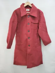 ◇ ABITOKYO アビトーキョー ロング キレイめ フロントボタン 長袖 コート サイズＬ レッド系 レディース P  【1404040011924】のサムネイル
