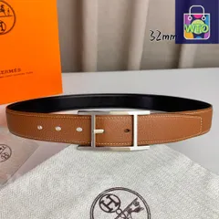 【今日WTO】Herm?s エルメス ニードルバックル レザーベルト-1-APA00