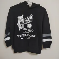 Disney ミッキー 蒸気船ウィリー パーカー 120cm