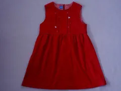 ファミリア familiar アウトレット 子供服 女の子 110cm ジャンパースカート 赤 春 秋 冬 ★3 ガールズ 女児 キッズ 【中古】 ユーズド リサイクル こども