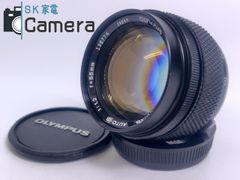 【実用】 OLYMPUS OM-SYSTEM G.ZUIKO AUTO-S 55ｍｍ F1.2 2025年5月清掃済 オリンパス キャップ付