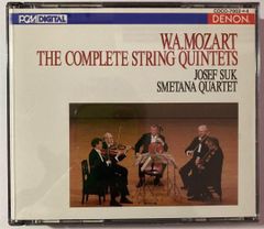 【国内盤】ヨゼフ・スークモーツァルト弦楽五重奏曲全集CD３枚組