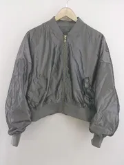 ◇ GU ジーユー 長袖 ジップアップ ジャケット ブルゾン サイズXL グレー レディース E  【1303200004922】