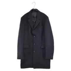 PRADA (プラダ) ウール ロングコート ネイビー 2706-Aのサムネイル