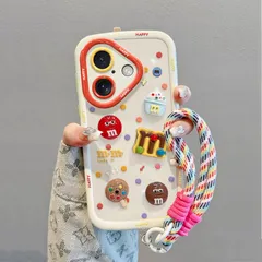 シュークリームデザイン iPhone 16 Pro Max/15 Pro対応 ケース（iPhone 14 Pro、iPhone 12、iPhone 13対応、全包型防<!-利用不可文字-!>カートゥーンケース）