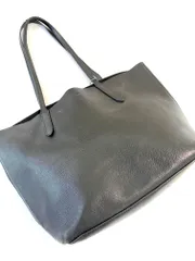 COACH コーチ F59403 ハドソン エンボスロゴ レザー トート バッグ 黒 ■■◎レディース