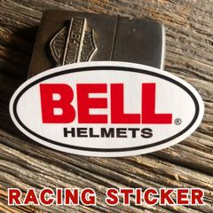 BELL ヘルメット ロゴ 楕円形 ステッカー ■ ベル シール オートサプライ JLMS22