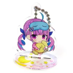 【中古】アクリルスタンド・アクリルパネル 湊あくあ 「バーチャルYouTuber ホロライブ×ローソン アクリルスタンドマスコット」