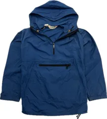 70s 80s ☆ L.L.Bean ☆ USA製 アノラックパーカー ジャケット パーカー ネイビー レディース S アウトドア 古着 エルエルビーン■F227