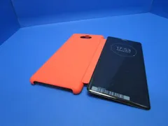 ソニー SONY 純正 Xperia 8 用 Style Cover View 手帳型 ケース 画面が見える 手帳型 ケース SCVJ20JP/D　オレンジのサムネイル