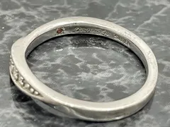 h43960 canal 4℃ カナルヨンドシー シルバーリング 石付き ウェーブリング