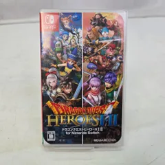 01w-3833 〇 ② スイッチ ソフト ドラゴンクエスト ヒーローズ I・II ドラクエ I・II 完動品 【中古品】