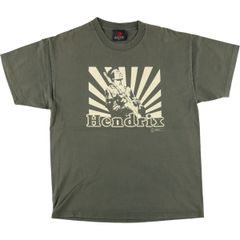 古着 00年代 ZION JIMI HENDRIX ジミーヘンドリックス バンドTシャツ バンT メンズL相当/eaa472222