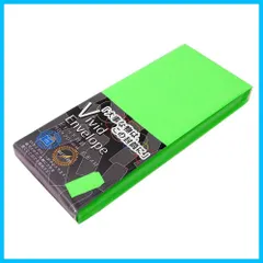 【人気商品】エヒメ紙工 封筒 ビビッド封筒 長形4号 緑 30枚 VV-ナガ4G-30P