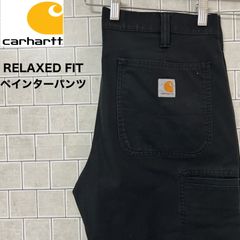 カーハート Carhartt RELAXED FIT ペインターパンツ　34×34 インド製　ブラック