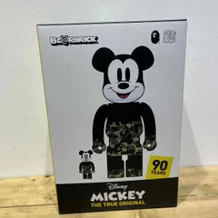 アベイシングエイプ　ベアブリック　ミッキーマウス　モノトーン 100%&400% BAPE® X MICKEY MOUSE ORIGINAL COLOR BE@RBRICK | bape.com