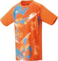 【新品・5営業日で発送】YONEX ヨネックス ジュニアゲームシャツ (10570J) 色 : ブライトオレンジ サイズ : J130 