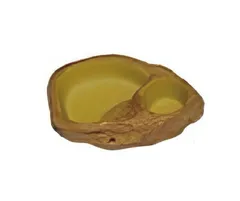 【JT-09】爬虫類 餌入れ 水入れ皿【9.5ｃｍx6.8ｍｘ2.5ｃｍ】