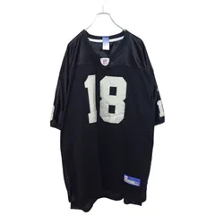 00s NFL レイダース ゲームシャツ ランディモス ユニフォーム 古着 Reebok NFL》レイダース ランディ・モス アメフト ゲームシャツ