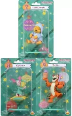 【中古】置物・装飾品 全3種セット オーナメント 「Happyくじ ディズニークリスマスオーナメントくじ2020」 オーナメント賞 くまのプーさんシリーズ