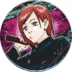 【中古】バッジ・ピンズ 釘崎野薔薇(背景赤) 「呪術廻戦 コレクション缶バッジ 第3弾」